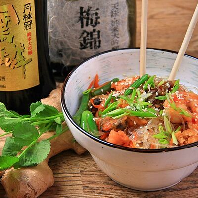 Вок с морепродуктами в Андеграунд Pizza & Sushi по цене 443 ₽