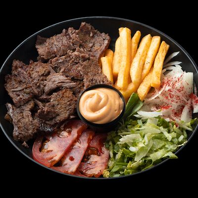 Донер гриль с фри с говядиной в Пита Пита по цене 860 ₽