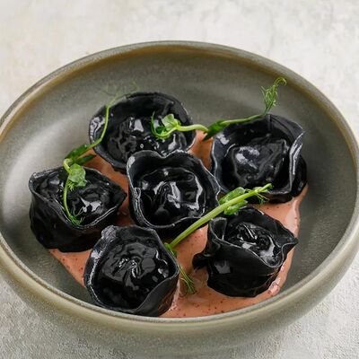 Пельмени с рыбой и морепродуктами в На Парах по цене 370