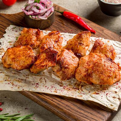 Шашлык из куриной грудки в Halal Grill по цене 810 ₽