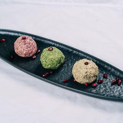 Пхали ассорти в Баклажан по цене 785 ₽