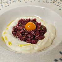 Тартар из говядины в Марио траттория