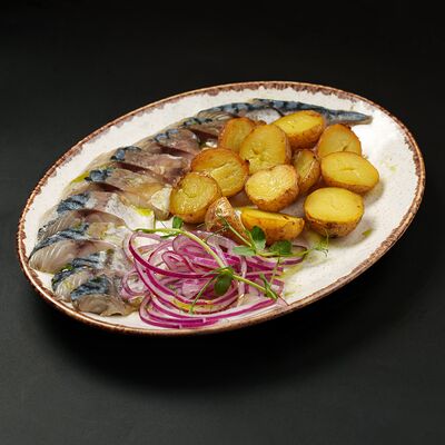 Скумбрия слабой соли в Pinta Haus по цене 590 ₽