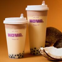 Белый шоколад кокос в NovaBubble Tea