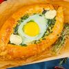 Хачапури со шпинатом, сыром и яйцом в Фаэтон по цене 500
