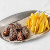 Куриные крылья в медовом соусе с картофелем фри в МОРЕ по цене 720