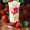 Клубника со сливками в Amotime bubble tea & coffee по цене 549