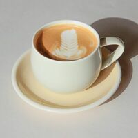 Латте в Sovka Coffee