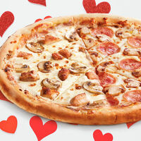 Пицца Романтики D30 Традиционное тесто в Pizza HeartPizza Hut