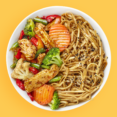 Курица в соусе Черный перец яндекс в Фьюжн экспресс по цене 290 ₽