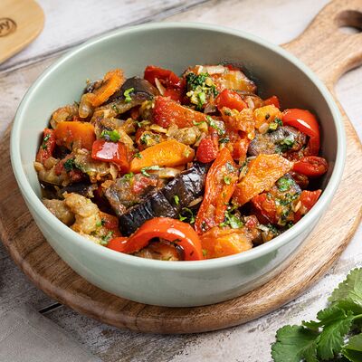 Аджабсандал из печенных овощей в Бо-Бо по цене 780 ₽