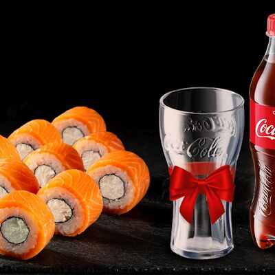 Филадельфия сет и Подарок в Планета Суши по цене 845 ₽