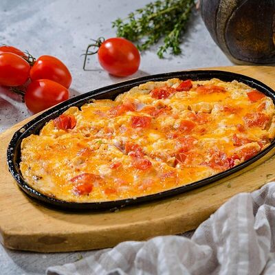 Яичница с помидорами в Бакинский Chef по цене 320 ₽