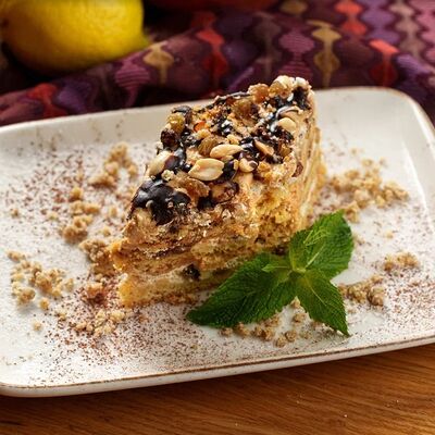 Торт Белый мишка в КинZa-Dза по цене 470 ₽