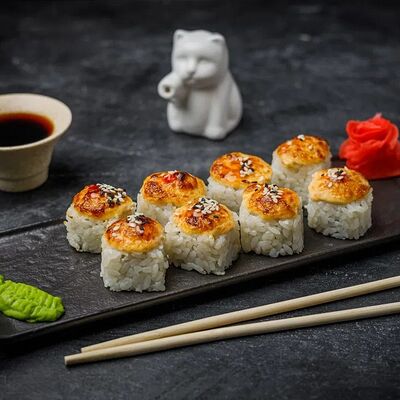 Цезарь-ролл с креветкой в Пикники по цене 640 ₽