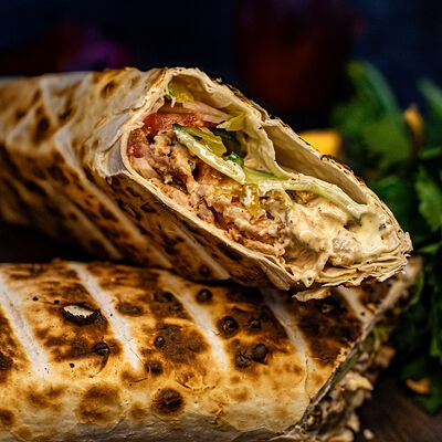 Шаурма со свининой в Мангал & Кебаб по цене 339 ₽