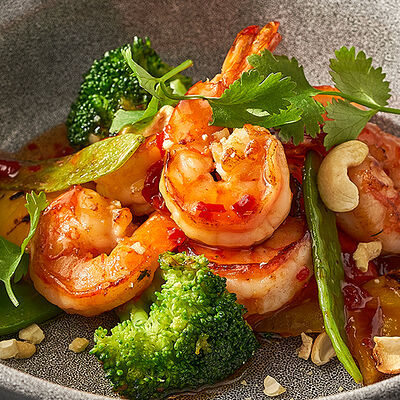 Креветки в азиатском стиле в Goodman по цене 730 ₽