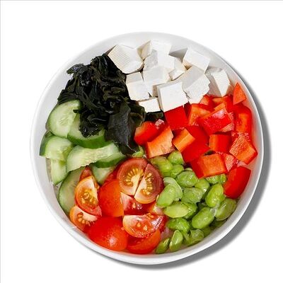 Поке веганский с тофу и вакаме в KOSMOBOX по цене 384 ₽