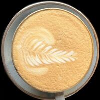 Латте в Albert coffee