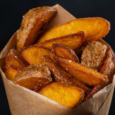 Картофель деревенский маленький в Shot Dogs убойные хот-доги по цене 150 ₽