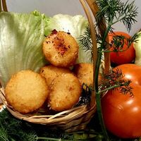 Сырные медальоны в Хаус Еда