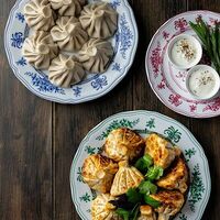 Хинкали с грибами жареные (1 шт) в MANANA