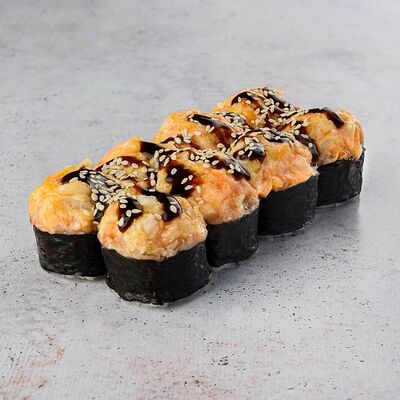 Запеченный с креветкой и дайконом в Томята Тосуши по цене 408 ₽