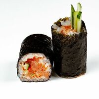 Хэнд-Ролл с лососем в Zushi