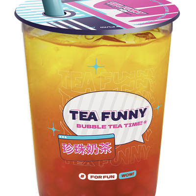 S Манго-Лимон (зеленый) с бабл-шариками в ассортименте в Tea funny Bubble tea по цене 399 ₽