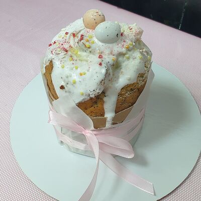 Творожный кулич с маком и лимонным кремом в Джем по цене 850 ₽