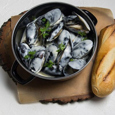 Мидии в соусе горгонзола в Царь-еда по цене 650 ₽