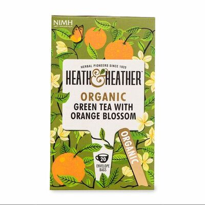 Чай зелёный Heath&Heather с ароматом апельсина в Азбука Вкуса Экспресс Меню по цене 398 ₽