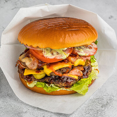 Jor бургер двойной в Mr. Jorman по цене 1180 ₽