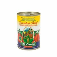Томаты Bioitalia очищенные в собственном соку консервированные Италия в Азбука Вкуса Экспресс Меню