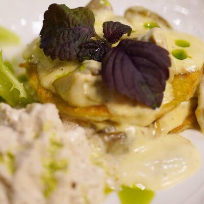 Драник с белыми грибамив Pur Pur по цене 900 ₽