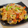 Яичная лапша с шампиньонами и беконом в соусе терияки в Maiko Sushi Bar по цене 329
