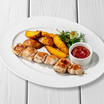 Шашлык из курицы в Перчини по цене 770 ₽