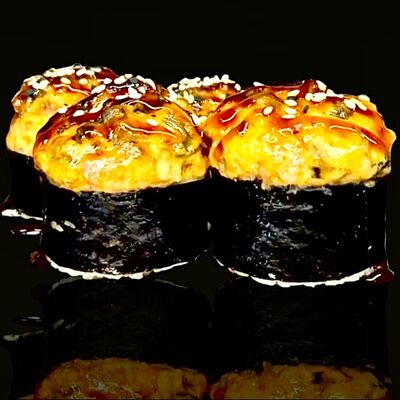 Запечённый ролл Нежный с угремв Hot Pizza по цене 570 ₽