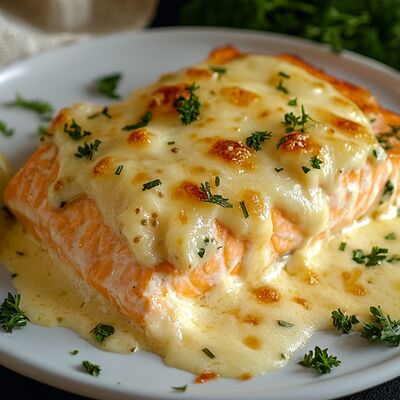 Горбуша по-французски в У Вольфовича по цене 650 ₽