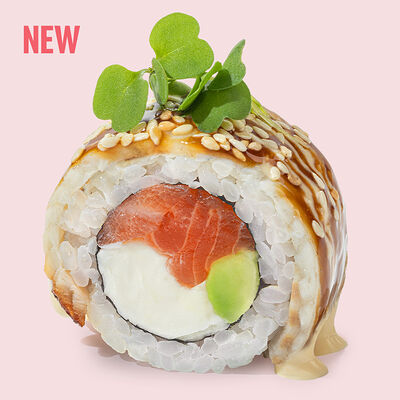 Ролл Канада с угрём и лососем в Ricers по цене 1030 ₽