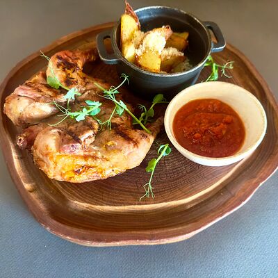 Цыпленок с соусом Сацебели в Сенполия по цене 1200 ₽