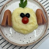 Пюре с сосиской в ZEBRA