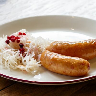 Колбаски пикантные с сыром в Jager restopub по цене 610 ₽