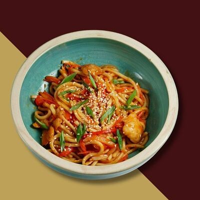 Wok соба с морепродуктами в Шаурмист по цене 640 ₽