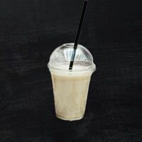 Зеленый MilkTea в Kitsune Cafe