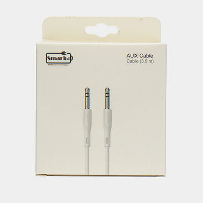 Кабель Aux 3,5 мм SmarTы, 1 м в Мясная Заправка по цене 25000 ₽
