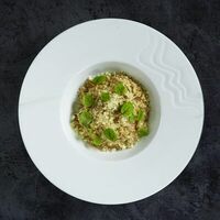 Ризотто с белыми грибами в Остерия Il Massimo