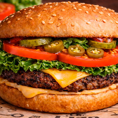 Мексиканский бургер в Dym Dymych Lounge по цене 590 ₽