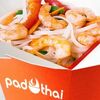 Креветки в трюфельном соусе с рисовой лапшойв Pad Thai по цене 17