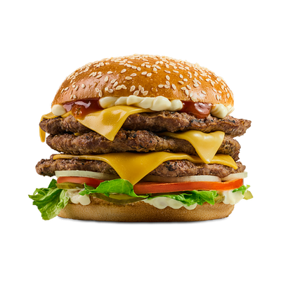 Мега Стар бургер в Carls junior по цене 869 ₽